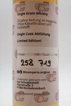 29 Jahre North British Lowland Single Grain Whisky -Waterford Verkäufe 29NorthBritish3