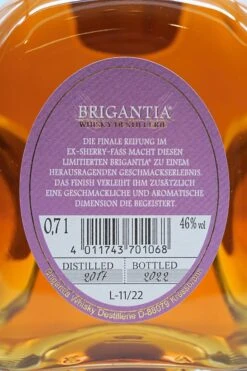 Sherry Cask Finish Single Malt Whisky -Waterford Verkäufe DSC00301