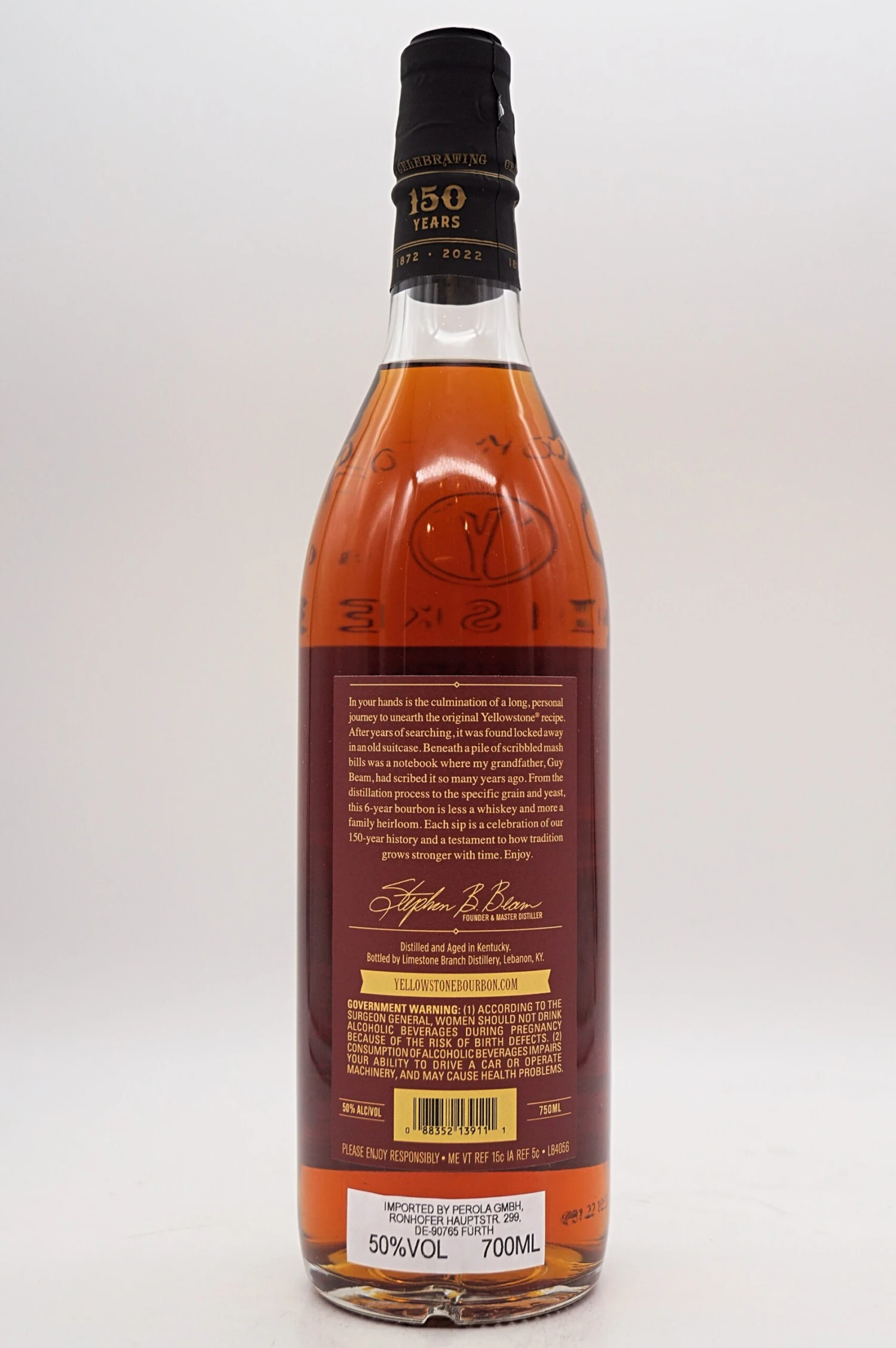 6 Jahre Family Recipe Kentucky Straight Bourbon Whiskey 4 6 Jahre Family Recipe Kentucky Straight Bourbon Whiskey – Bild 2