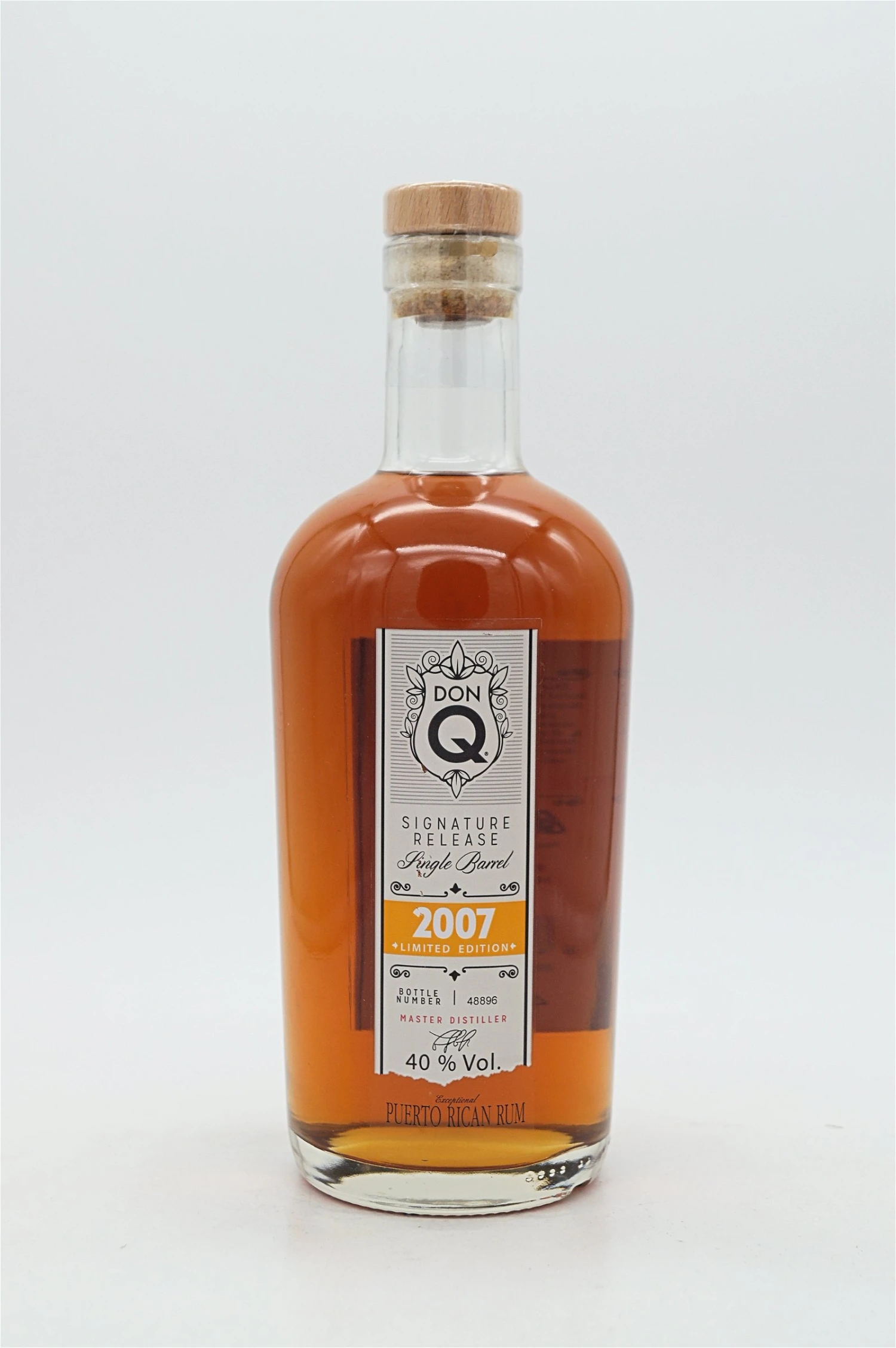 2007 Signature Release Single Barrel Rum 3 2007 Signature Release Single Barrel Rum