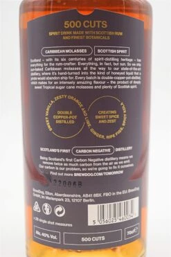 500 Cuts Spiced Spirit Drink Rum -Waterford Verkäufe dsc01216