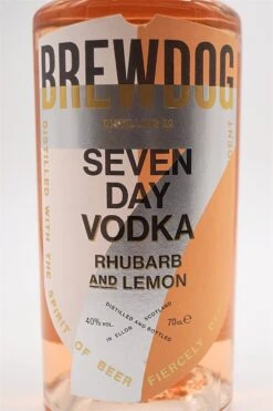 Seven Day Vodka Rhubarb And Lemon -Waterford Verkäufe dsc01245