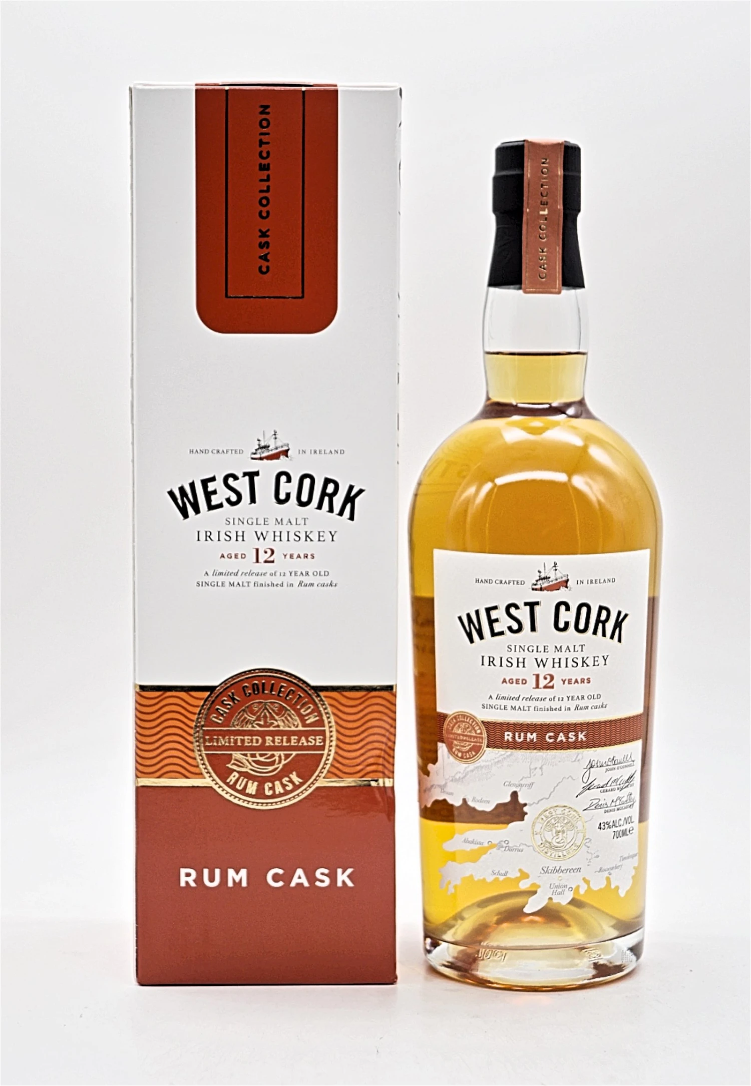 12 Jahre Rum Cask Single Malt Irish Whiskey 3 12 Jahre Rum Cask Single Malt Irish Whiskey