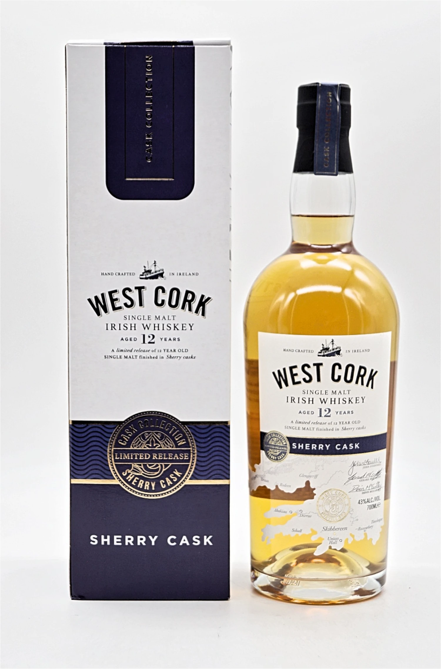 12 Jahre Sherry Cask Single Malt Irish Whiskey 3 12 Jahre Sherry Cask Single Malt Irish Whiskey