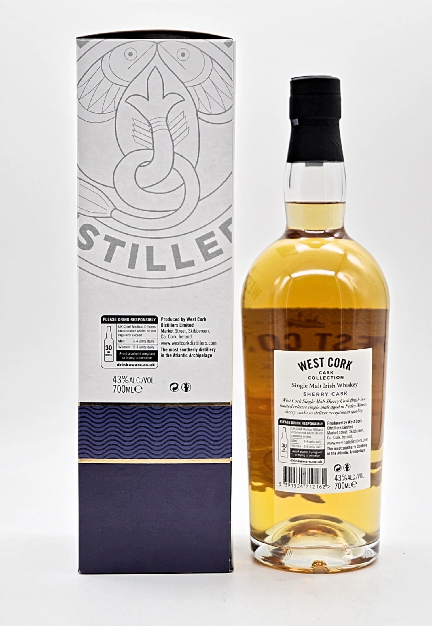 12 Jahre Sherry Cask Single Malt Irish Whiskey 4 12 Jahre Sherry Cask Single Malt Irish Whiskey – Bild 2