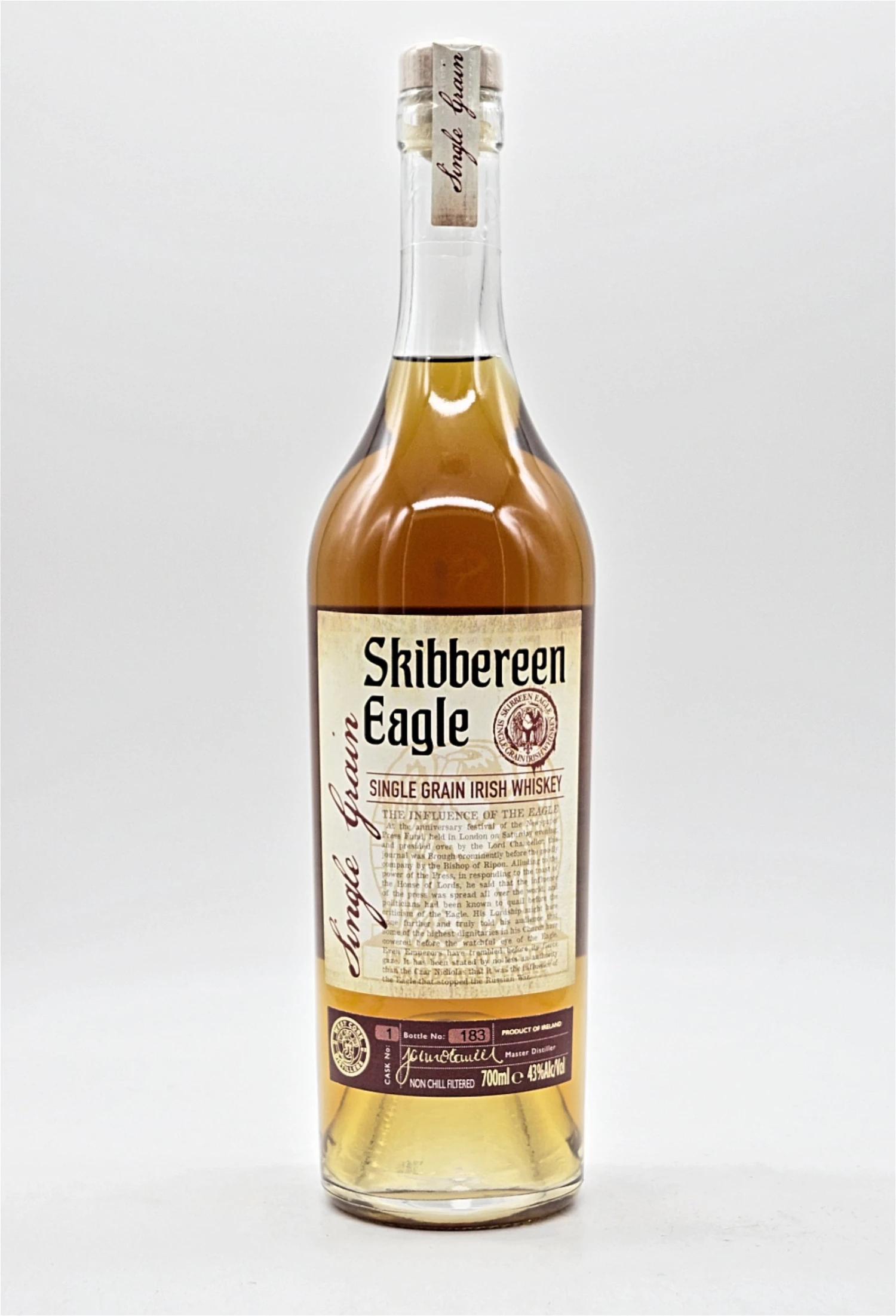 Cask 1 Single Grain Irish Whiskey 3 Cask 1 Single Grain Irish Whiskey