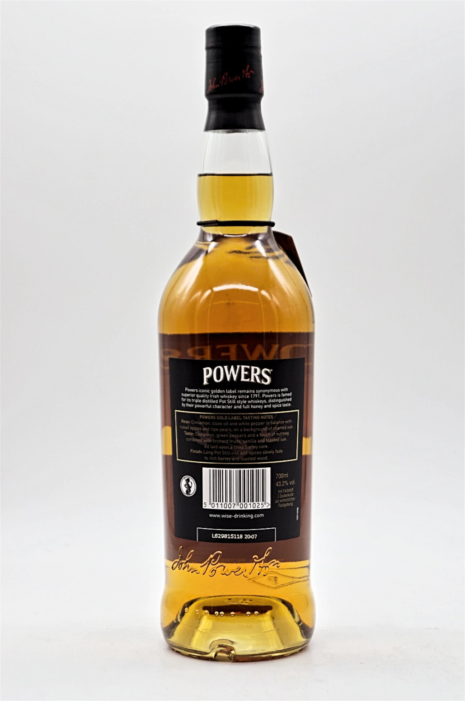 Gold Label Irish Whiskey 4 Gold Label Irish Whiskey – Bild 2