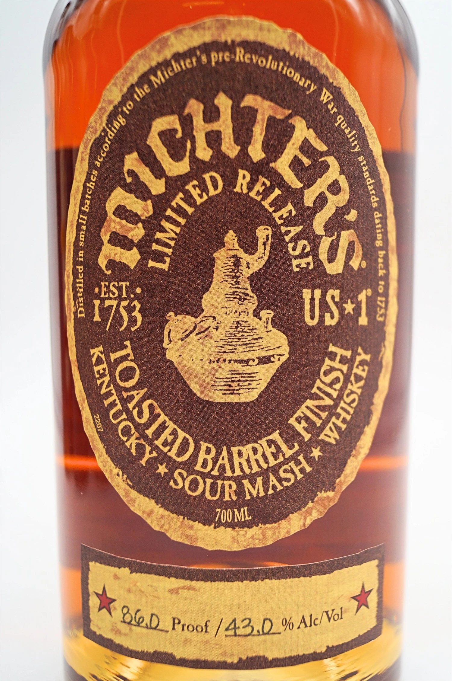 Toasted Barrel Finish Sour Mash Whiskey 5 Toasted Barrel Finish Sour Mash Whiskey – Bild 3