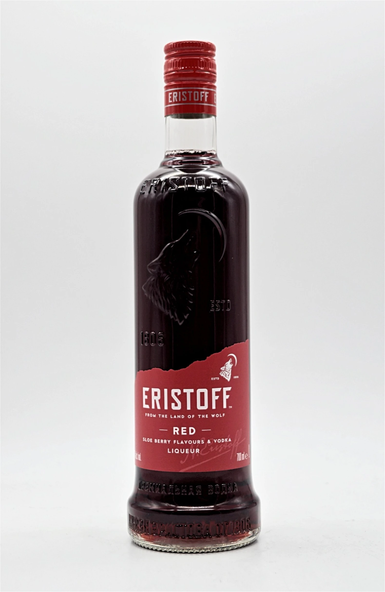 Red Sloe Berry Flavours & Vodka Liqueur 3 Red Sloe Berry Flavours & Vodka Liqueur