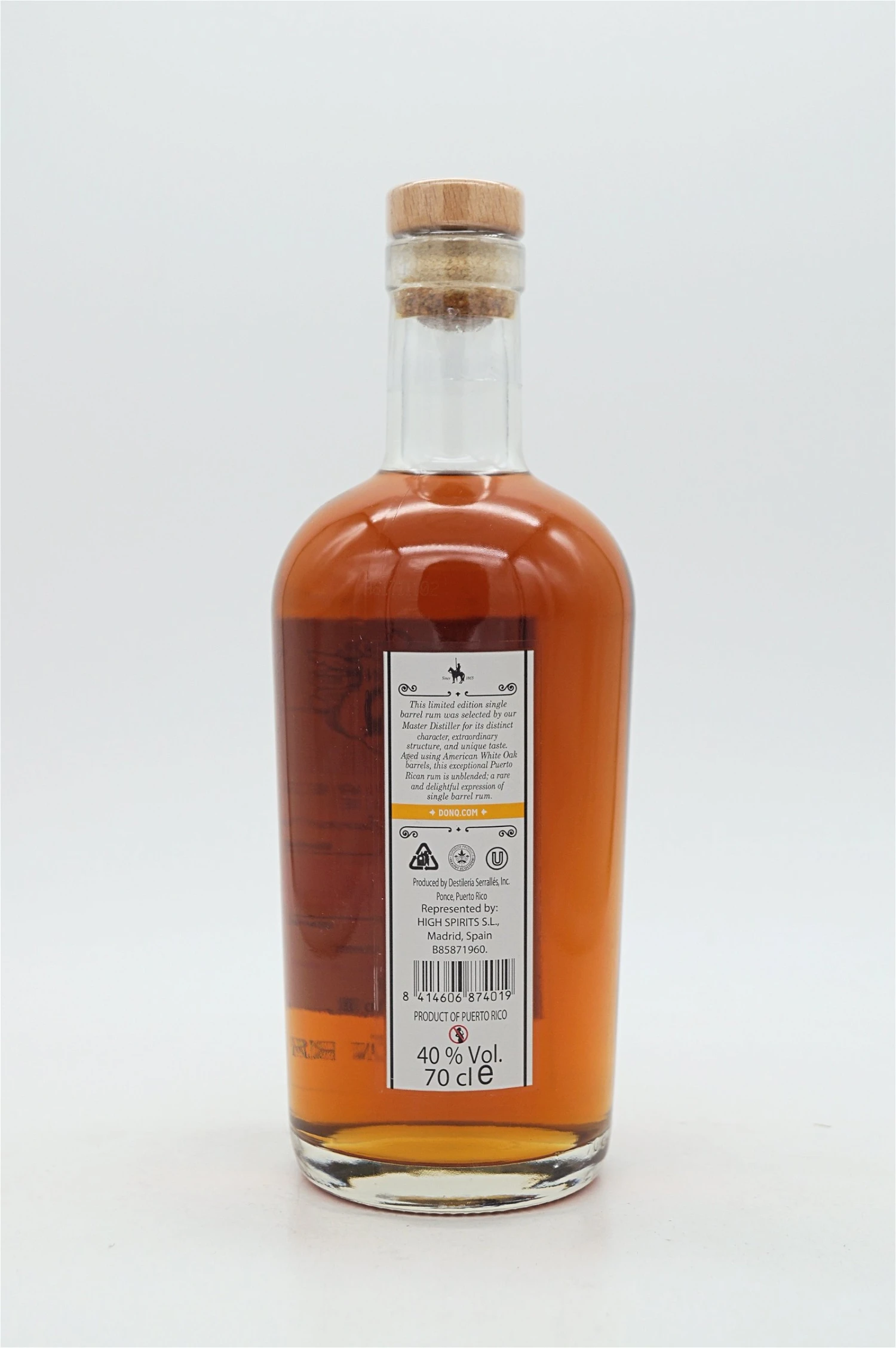 2007 Signature Release Single Barrel Rum 4 2007 Signature Release Single Barrel Rum – Bild 2