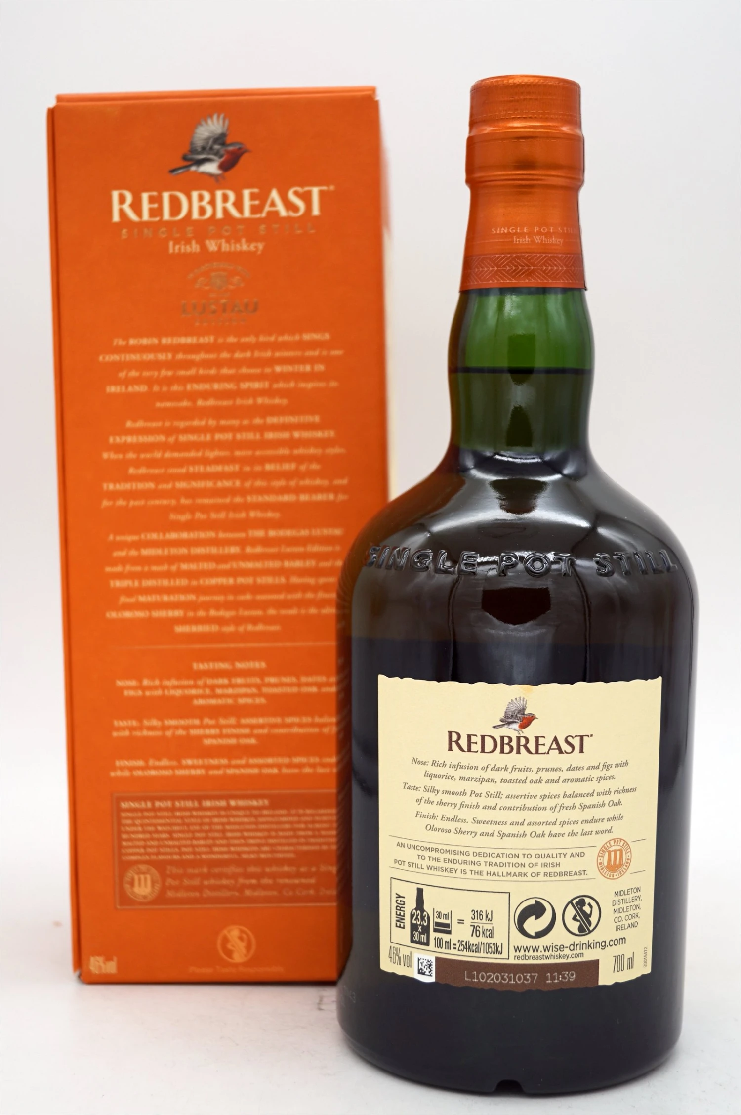 Lustau Edition Sherry Finish Irish Whisky 4 Lustau Edition Sherry Finish Irish Whisky – Bild 2