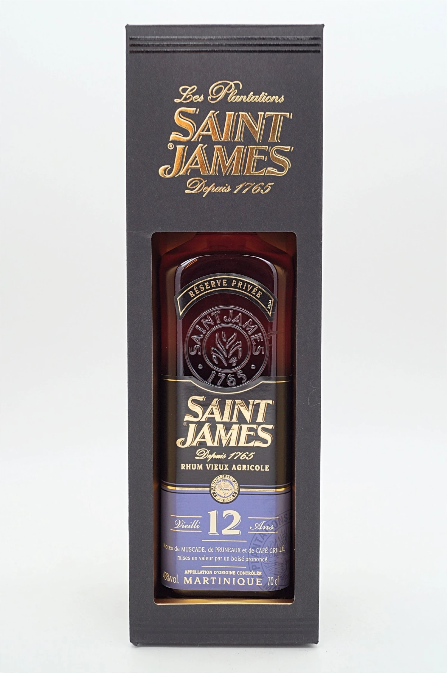 SAINT JAMES 12 Jahre Vieux Agricole Rhum 3 SAINT JAMES 12 Jahre Vieux Agricole Rhum