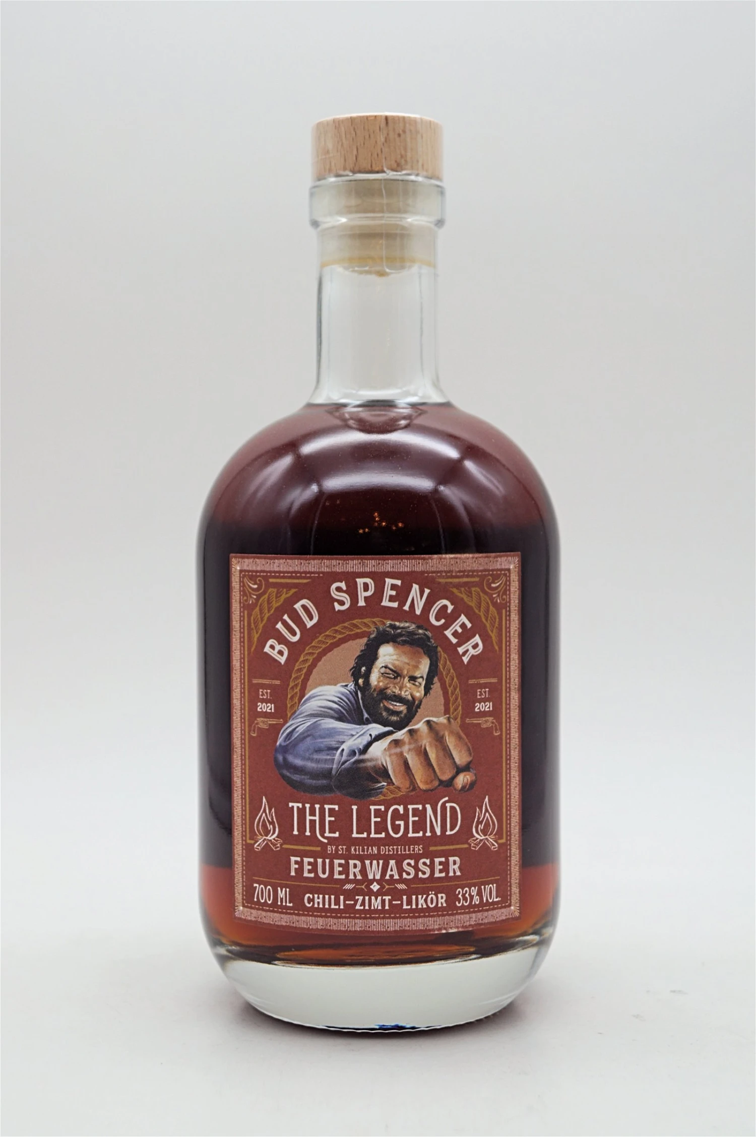 Bud Spencer The Legend Feuerwasser Chili-Zimt Whiskylikör 3 Bud Spencer The Legend Feuerwasser Chili-Zimt Whiskylikör