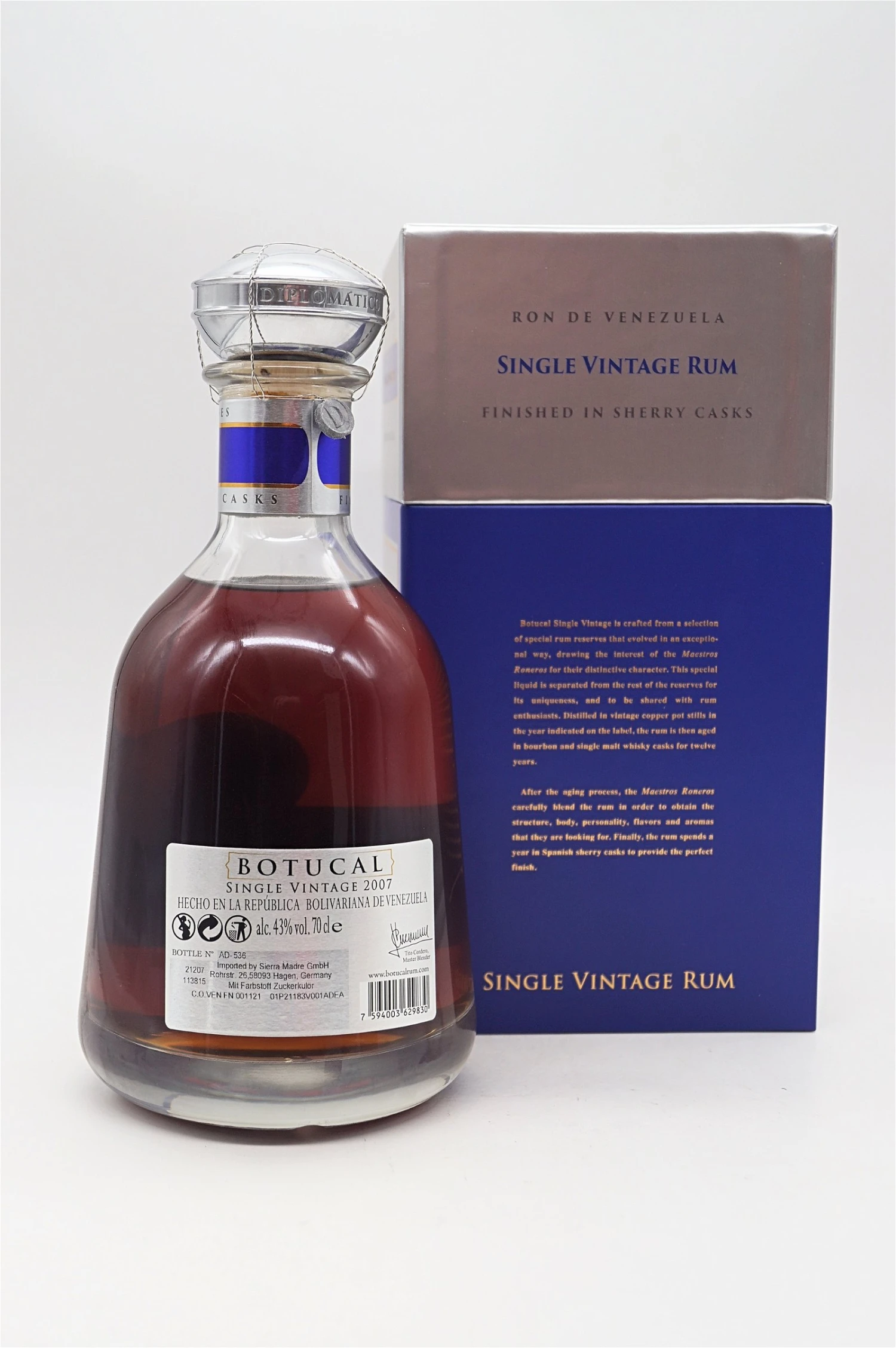 Single Vintage Rum 2007 4 Single Vintage Rum 2007 – Bild 2