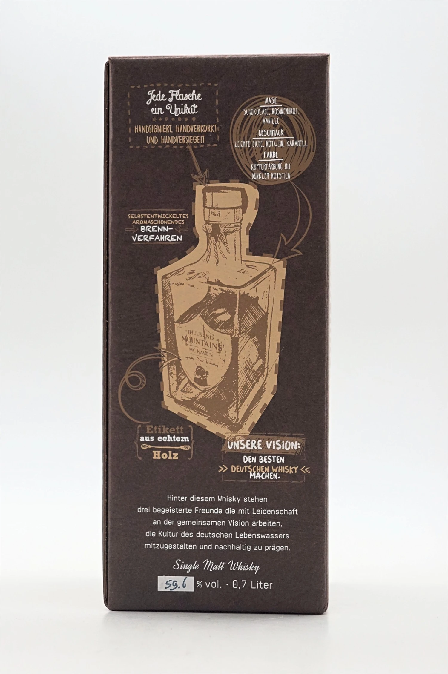 Mc Raven Cask Strength 59,6% Vol. Single Malt Whisky 4 Mc Raven Cask Strength 59,6% Vol. Single Malt Whisky – Bild 2