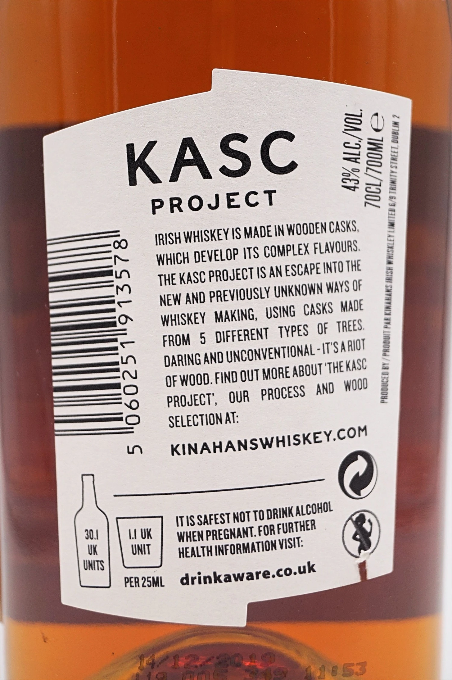 The Kasc Project Irish Whiskey 6 The Kasc Project Irish Whiskey – Bild 4