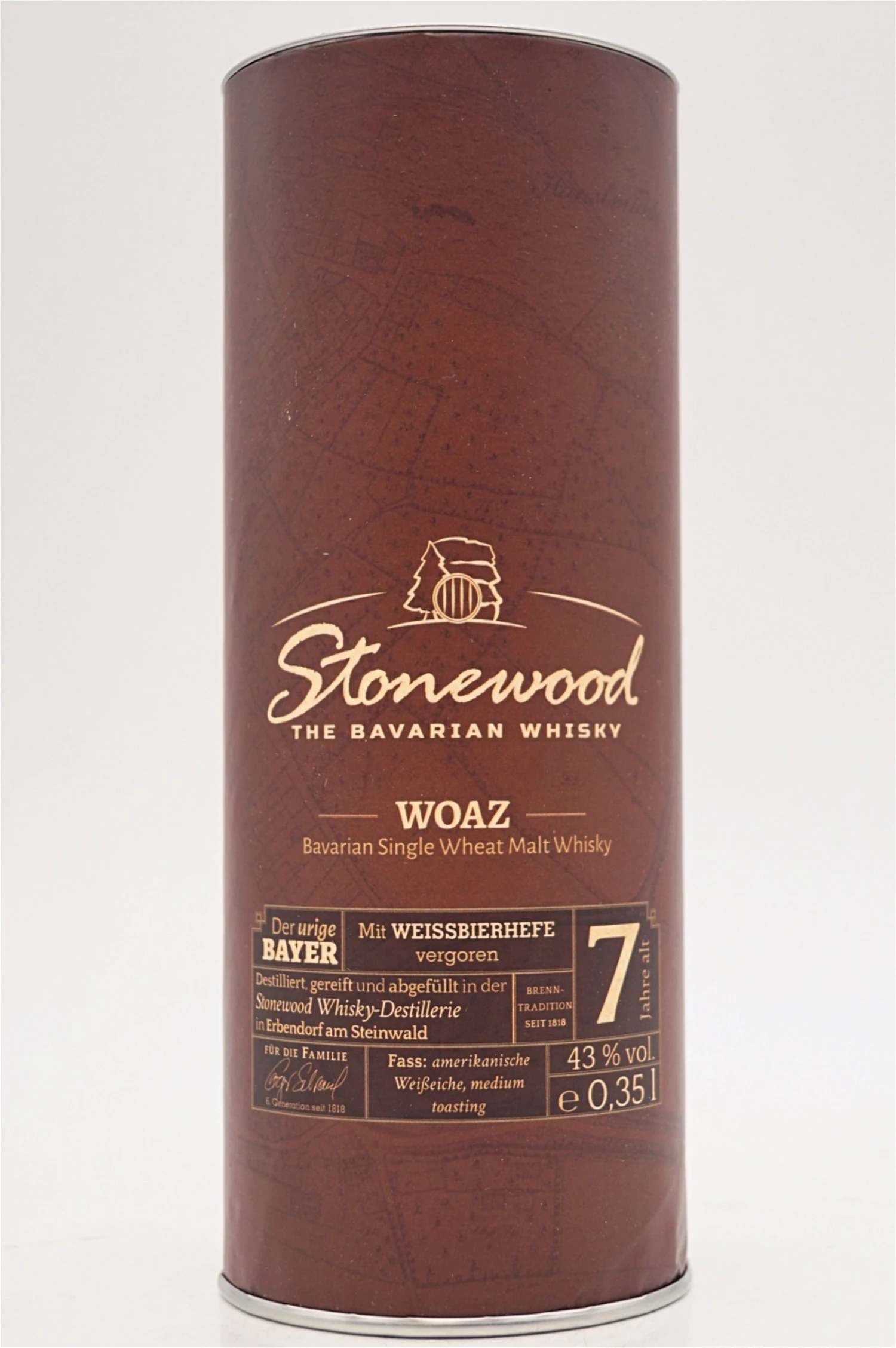 Stonewood WOAZ Bavarian Single Malt Whisky 7 Jahre 5 Stonewood WOAZ Bavarian Single Malt Whisky 7 Jahre – Bild 3
