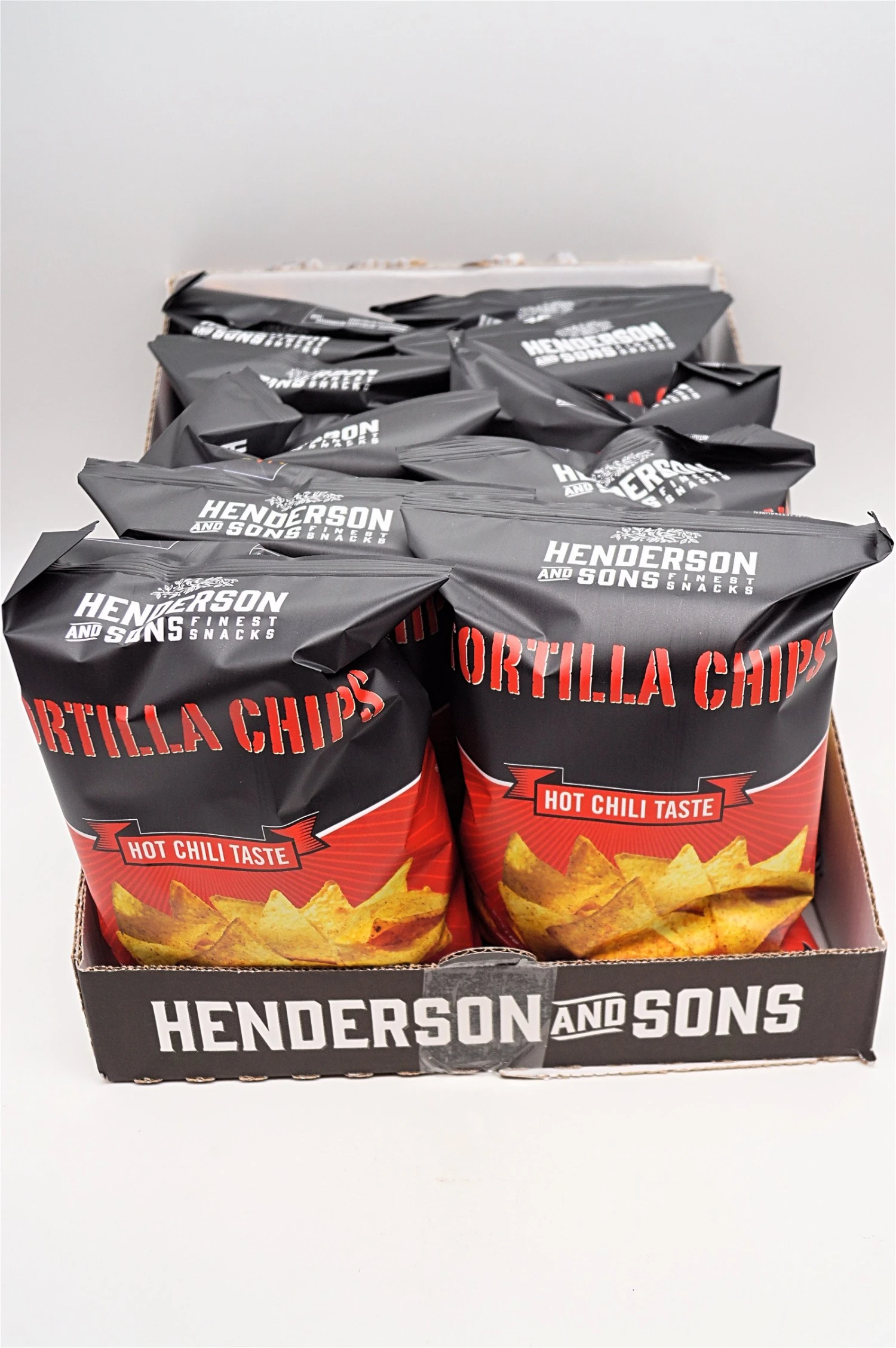Tortilla Chips Hot Chili Taste 10x125g Sparset 3 Tortilla Chips Hot Chili Taste 10x125g Sparset