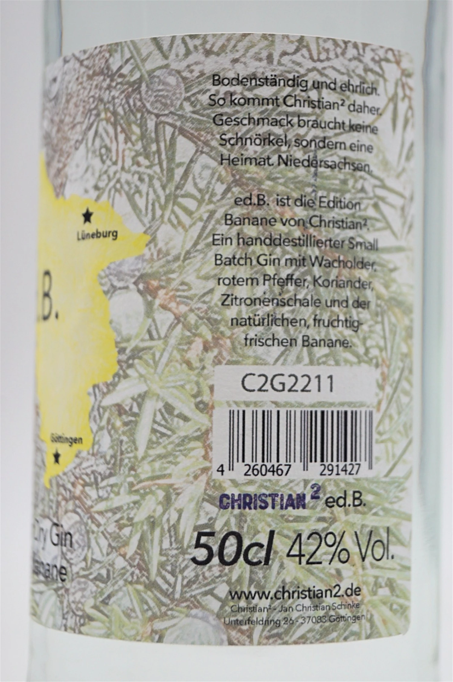 Ed.B. London Dry Gin 6 Ed.B. London Dry Gin – Bild 4