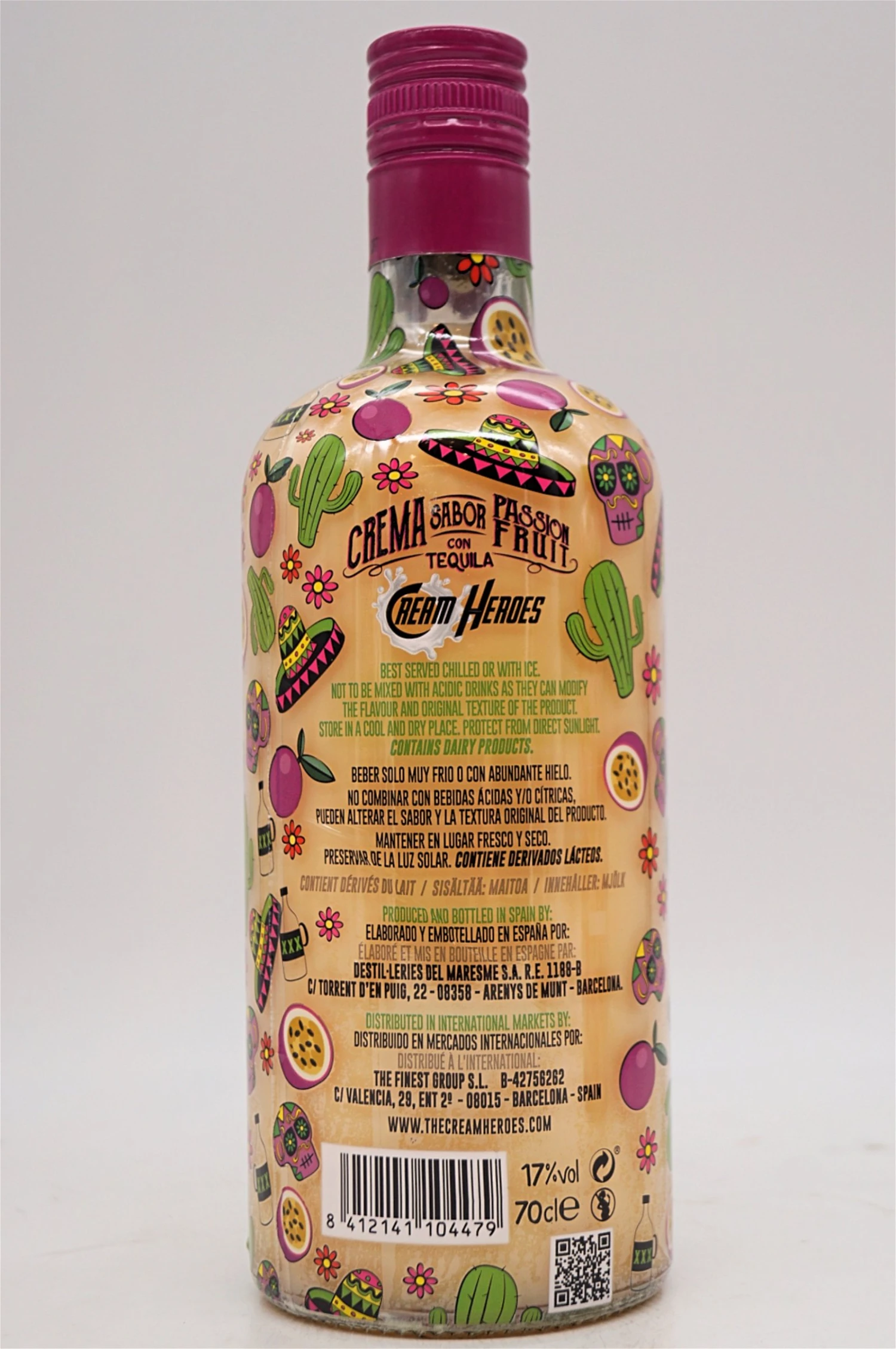 Tequila Passionsfrucht Likör Mit Sahne 4 Tequila Passionsfrucht Likör Mit Sahne – Bild 2