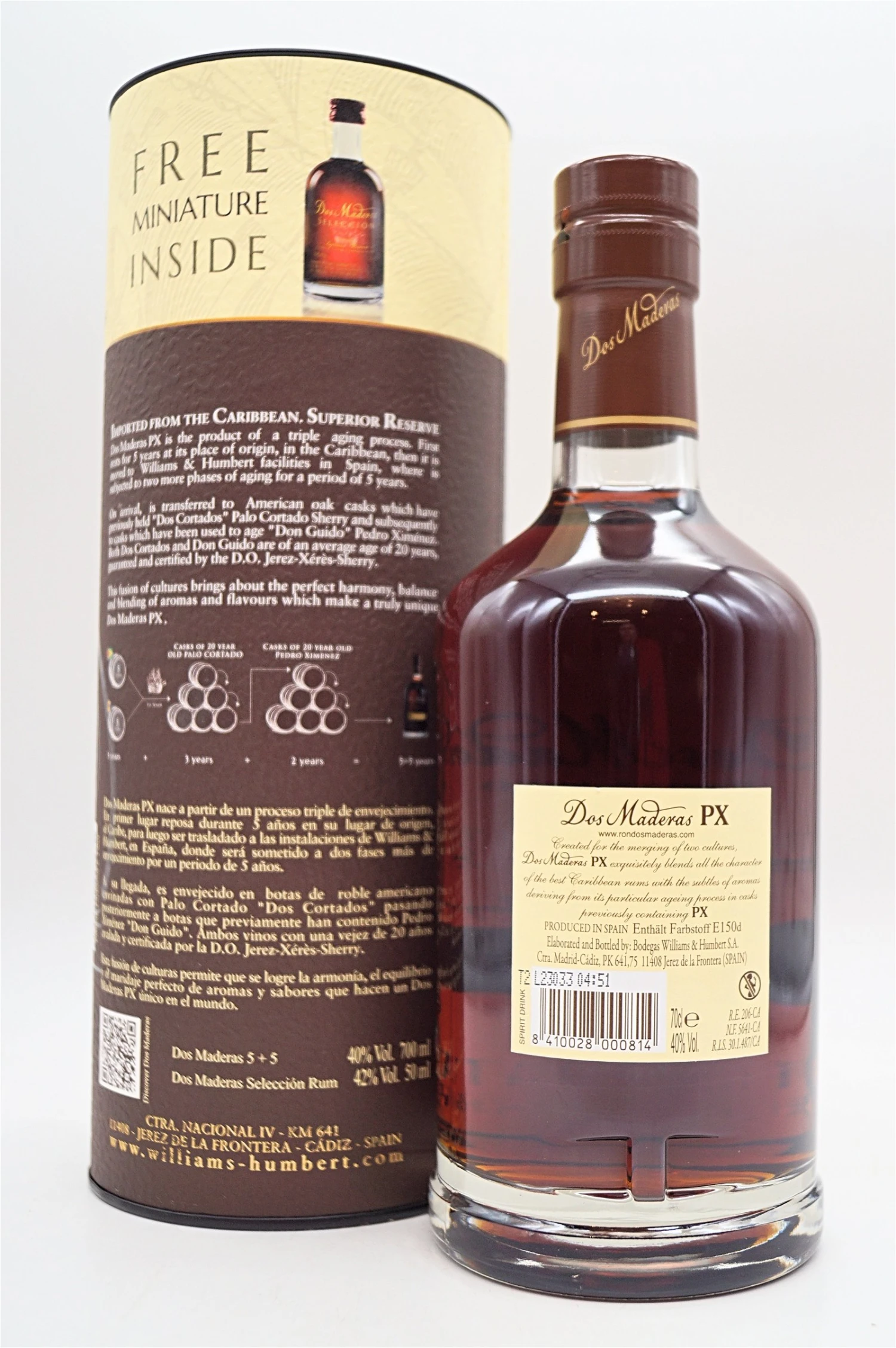 5+5 PX Triple Aged Rum 4 5+5 PX Triple Aged Rum – Bild 2