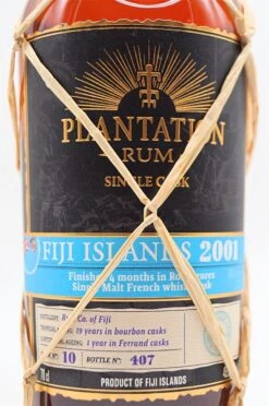 Fiji Islands 2001 Rozelieures Single Malt French Whisky Cask Finish 11 Fiji Islands 2001 Rozelieures Single Malt French Whisky Cask Finish -Waterford Verkäufe dsc09491