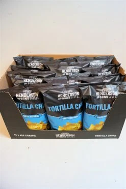 Tortilla Chips Salty Natural 12x450g Sparset