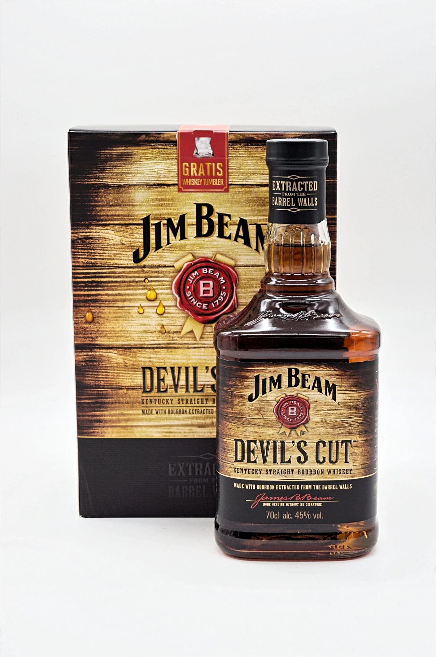 Devils Cut Kentucky Straight Bourbon Whiskey Inkl. Tumbler 3 Devils Cut Kentucky Straight Bourbon Whiskey Inkl. Tumbler