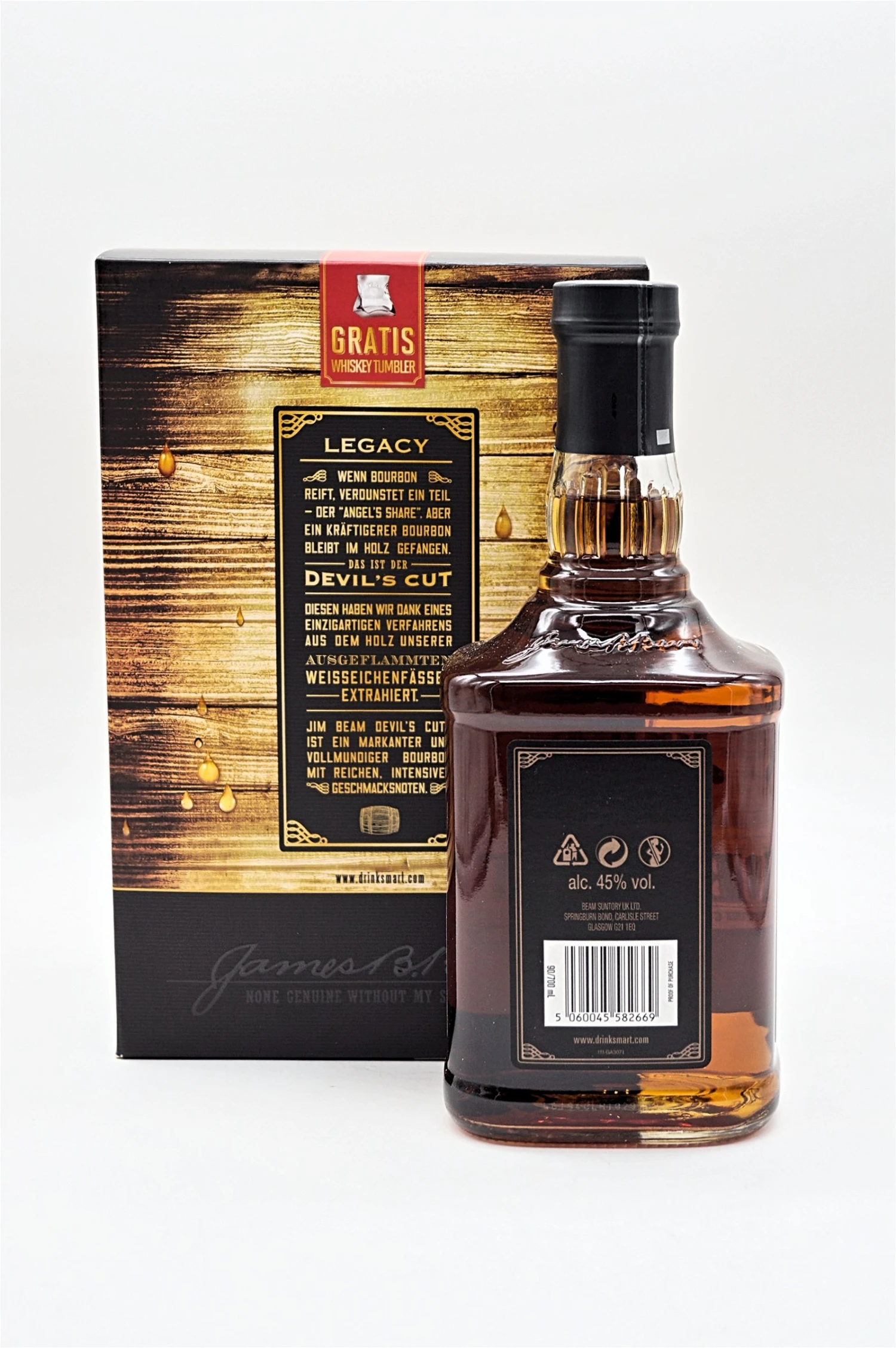 Devils Cut Kentucky Straight Bourbon Whiskey Inkl. Tumbler 4 Devils Cut Kentucky Straight Bourbon Whiskey Inkl. Tumbler – Bild 2