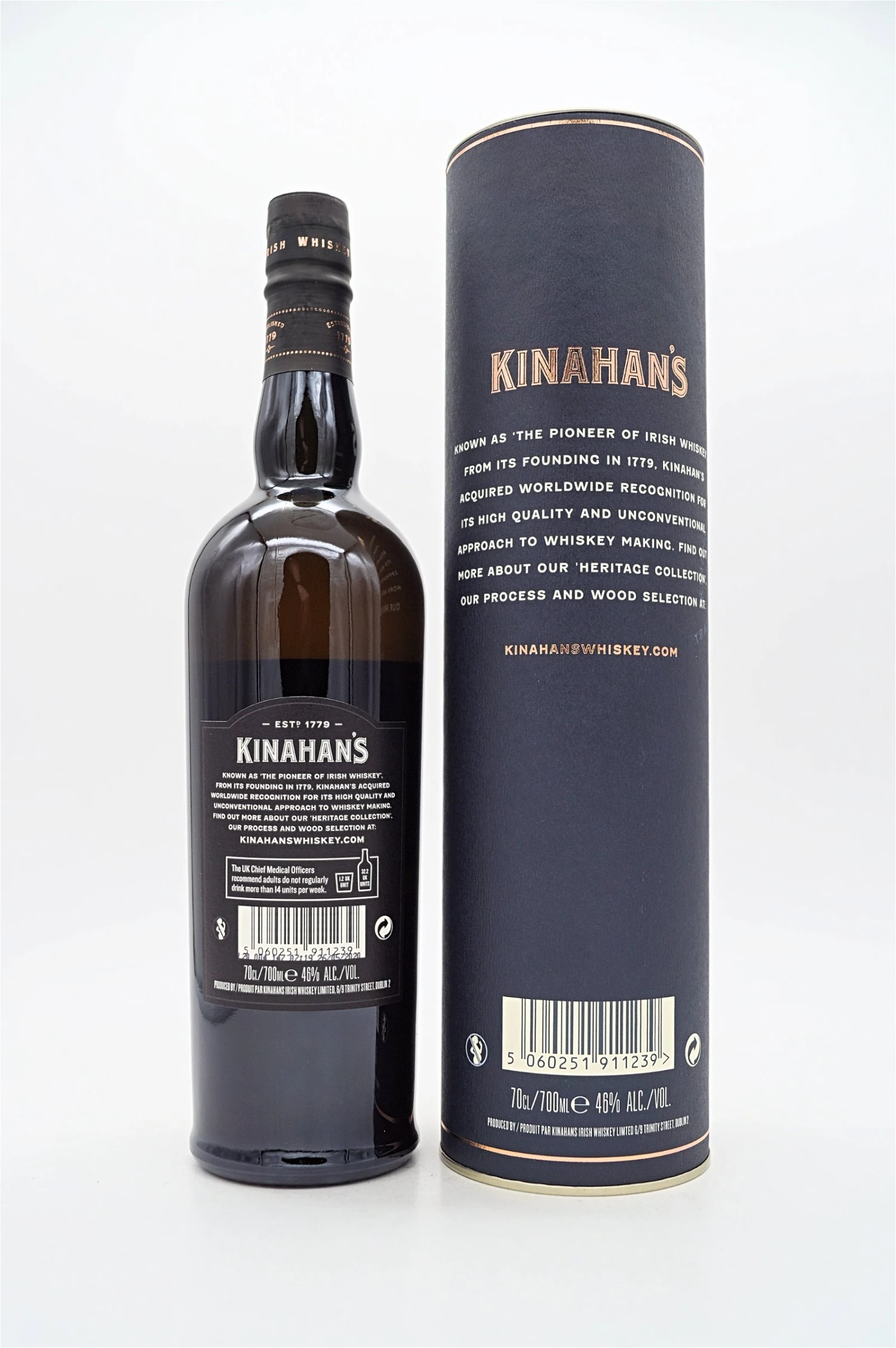 Small Batch Ex-Bourbon Cask Heritage Collection Single Malt Irish Whiskey 4 Small Batch Ex-Bourbon Cask Heritage Collection Single Malt Irish Whiskey – Bild 2