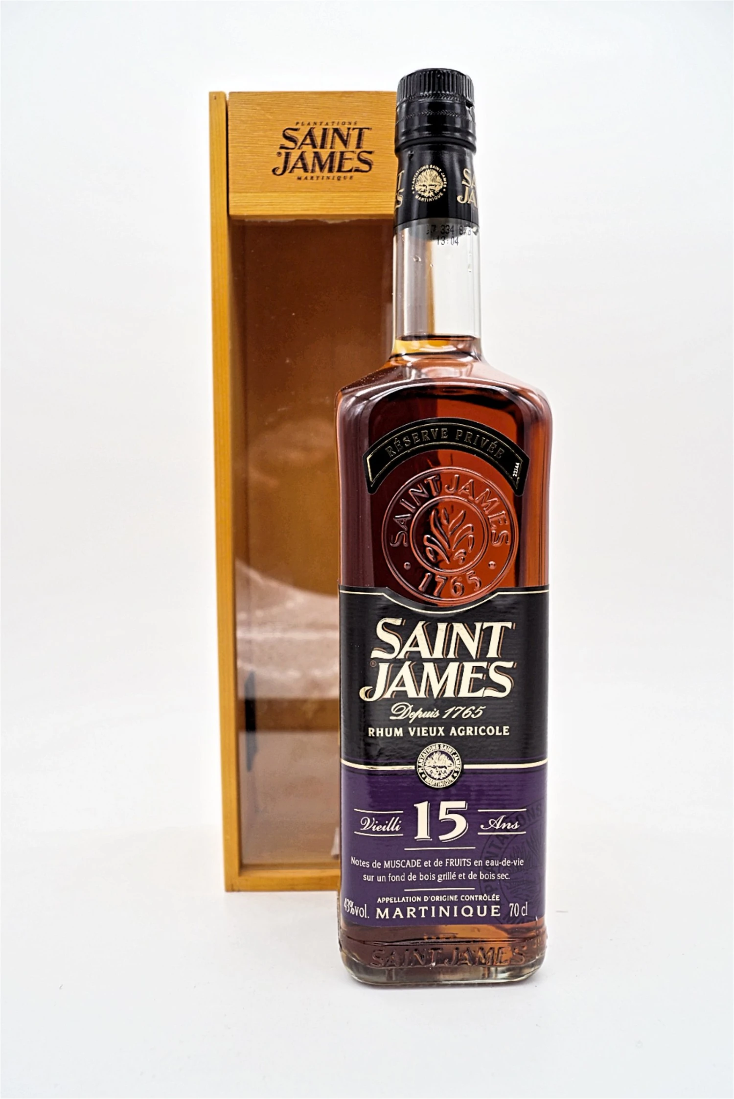 SAINT JAMES 15 Jahre Vieux Agricole Rhum 3 SAINT JAMES 15 Jahre Vieux Agricole Rhum