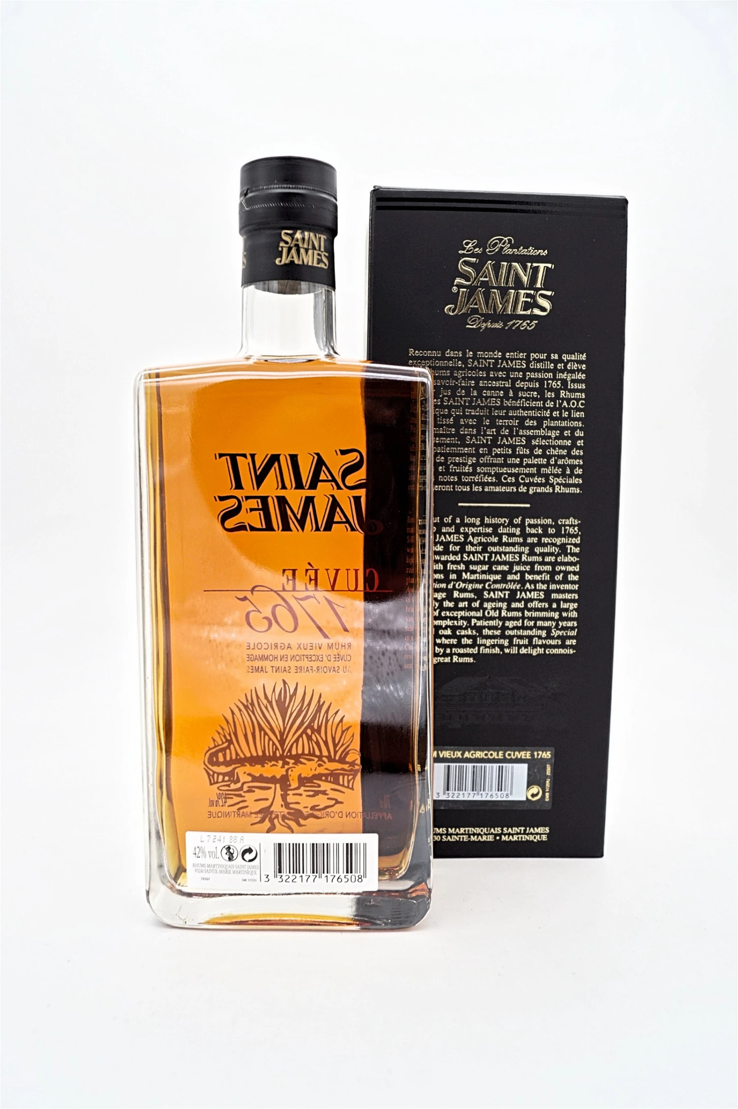 SAINT JAMES Cuvee 1765 Rhum Vieux Agricole 4 SAINT JAMES Cuvee 1765 Rhum Vieux Agricole – Bild 2
